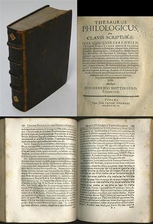 Thesaurus philologicus, seu clavis scripturae: qua quicquid fere orientalium, Hebraeorum maxime, ...