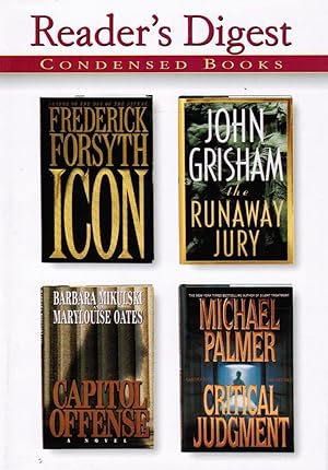 Immagine del venditore per The Runaway Jury/Critical Judgment/Icon/Capitol Offense venduto da Bookshop Baltimore