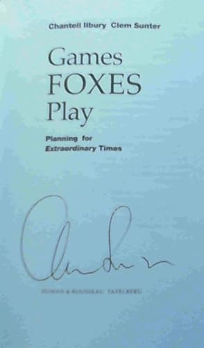 Bild des Verkufers fr Games Foxes Play : Planning for Extraordinary Times zum Verkauf von Chapter 1