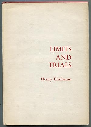 Seller image for Limits and Trials for sale by Between the Covers-Rare Books, Inc. ABAA