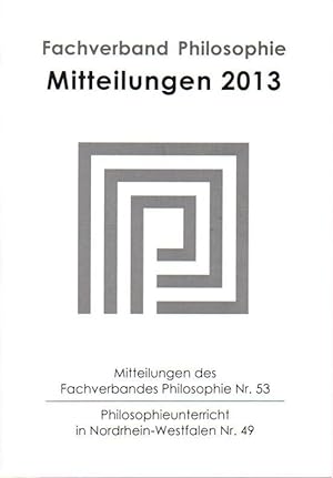 Mitteilungen 2013.