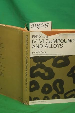 Image du vendeur pour Physics of IV-VI Compounds and Alloys mis en vente par Princeton Antiques Bookshop