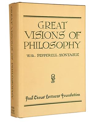 Immagine del venditore per Great Visions of Philosophy: Varieties of Speculative Thought in the West from the Greeks to Bergson venduto da Bowman Books