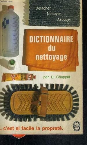 Imagen del vendedor de DICTIONNAIRE DU NETTOYAGE. a la venta por Le-Livre