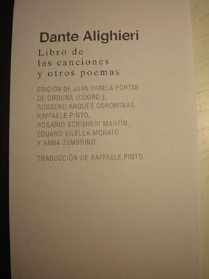 Imagen del vendedor de Libro de las canciones y otros poemas. Edicin bilinge a la venta por Librera Antonio Azorn