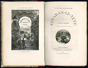Seller image for K raban - le - têtu par Jules Verne 101 dessins et une carte par Benett. for sale by Libreria Alberto Govi di F. Govi Sas