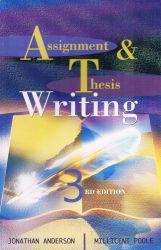 Assignment & Thesis Writing