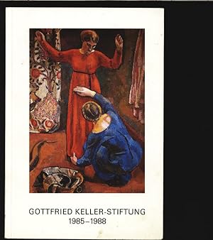 Seller image for Bericht ber die Ttigkeit der Eidgenssischen Kommission der Gottfried Keller Stiftung 1985 bis 1988 dem Eidgenssischen Departement des Innern erstattet vom Prsidenten der Kommission. for sale by Antiquariat Bookfarm