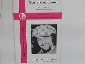 Image du vendeur pour Sunshine Lover : Orig. Text und Musik ; von Daniel Boone und Rod Mc Queen. mis en vente par ANTIQUARIAT FRDEBUCH Inh.Michael Simon