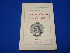 Seller image for L'Effort Persvrant de Champlain for sale by Emmanuelle Morin