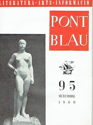 Pont Blau, nº 95. Revista de Literatura, arts i informació. Setembre de 1960.