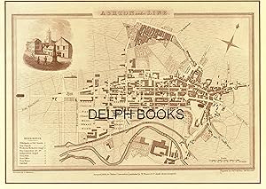 Bild des Verkufers fr Ashton under Line Map zum Verkauf von Delph Books PBFA Member