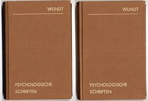 Seller image for Ausgewhlte psychologische Schriften, Abhandlungen, Aufstze, Reden. Hrsg. v. Wolfram Meischer. 2 Bde. (all. publ). for sale by Antiq. F.-D. Shn - Medicusbooks.Com
