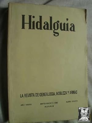HIDALGUÍA, Nº 214-215, MAYO-AGOSTO 1989