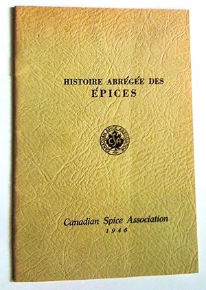 Histoire abrégée des épices