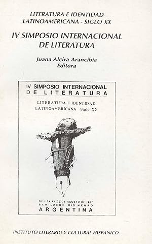 Seller image for Simposio Internacional de Literatura (4 : 1987 agosto 24 al 29 : San Carlos de Bariloche) : Literatura e identidad latinoamericana.-- ( Simposio Internacional de Literatura ; 4 ) for sale by Ventara SA