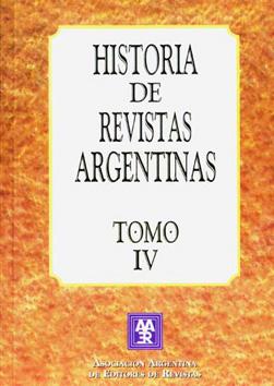 Seller image for Historia de revistas argentinas. vol. 4 for sale by Ventara SA