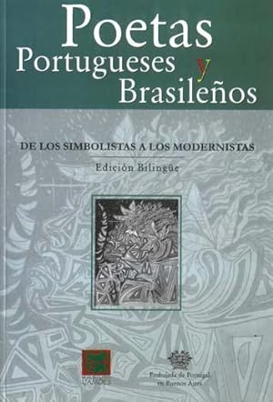 Seller image for Poetas portugueses y brasileos : de los simbolistas a los modernistas. for sale by Ventara SA
