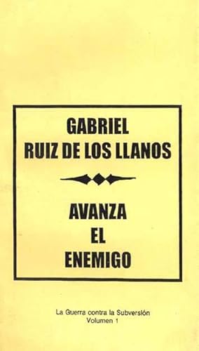 Imagen del vendedor de Avanza el enemigo. vol. 1 a la venta por Ventara SA