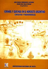 Seller image for Espaol y quechua en el Noroeste Argentino : contactos y transferencias. for sale by Ventara SA