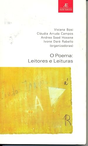 Seller image for O poema : leitores e leituras. -- ( Estudos literrios ; 7 ) for sale by Ventara SA