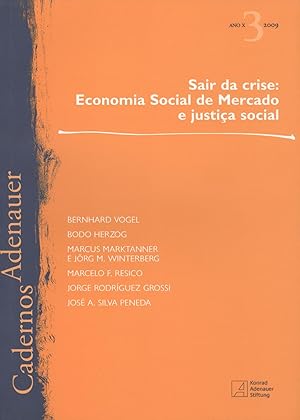 Seller image for Sair da crise : economia social de mercado e justia social. -- ( Cadernos Adenauer ) for sale by Ventara SA