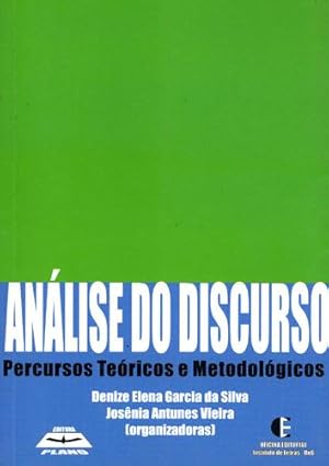 Imagen del vendedor de Analise do discurso : percursos teoricos e metodologicos. a la venta por Ventara SA