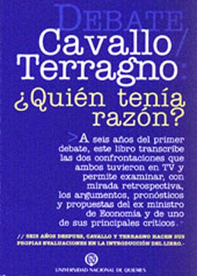 Seller image for Debate Cavallo/Terragno.-- ( Documentos ) for sale by Ventara SA