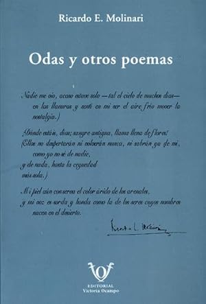 Imagen del vendedor de Odas y otros poemas. a la venta por Ventara SA