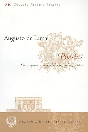 Seller image for Poesias : contemporneos, smbolos, laudas inditas. -- ( Afrnio Peixoto ; 82 ) for sale by Ventara SA