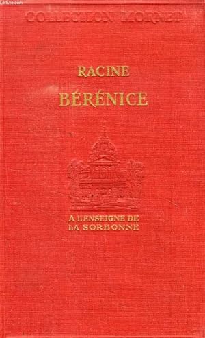 Seller image for BERENICE, Tragdie for sale by Le-Livre