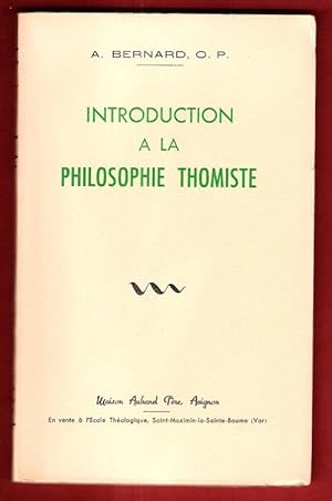 Introduction à La Philosophie Thomiste
