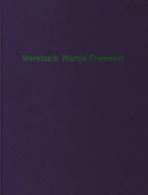 Seller image for Werkbuch Martin Frommelt. Schauspielhaus Kln, 1. November 2003: 15 bis 20 Uhr. for sale by Antiquariat Bookfarm