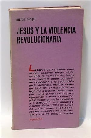 JESUS Y LA VIOLENCIA REVOLUCIONARIA