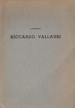 Seller image for Riccardo Vallauri.: Estratto da "L'Elettrotecnica", Vol. XXXVI, N. 2, Febbraio 1949. for sale by Studio Bibliografico Adige