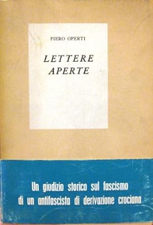 Seller image for Lettere aperte. for sale by Libreria La Fenice di Pietro Freggio