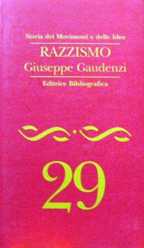 Seller image for Razzismo. for sale by Libreria La Fenice di Pietro Freggio