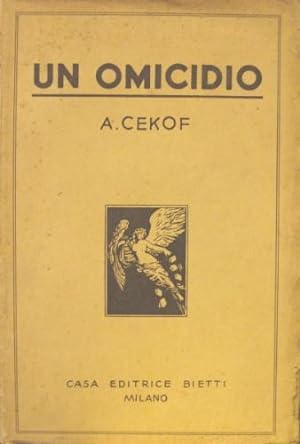 Seller image for Un omicidio. for sale by Libreria La Fenice di Pietro Freggio