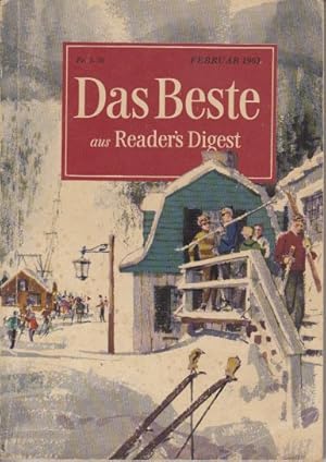 Seller image for DAS BESTE AUS READER'S DIGEST: FEBRUAR 1963 (Fernsehaugen berwachen den Verkehr; Ein Mdchen im Schneesturm; Turbulentes Tokio) for sale by Librera Vobiscum