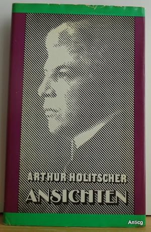 Bild des Verkufers fr Ansichten. Essays, Aufstze, Kritiken, Reportagen 1904-1938. Herausgegeben, mit einer Vorbemerkung und einem Nachwort versehen von Frank Beer. zum Verkauf von Antiquariat Gntheroth