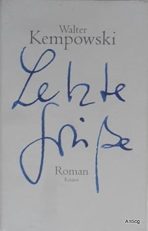 Letzte Grüße. Roman.