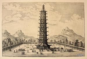 Der Porzellanthurm in Peking.