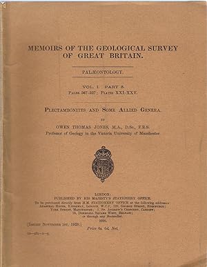 Memoirs of the Geological Survey of Great Britain : Palaeontology Vol.1 Part 5