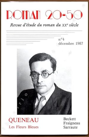 Seller image for Queneau LES FLEURS BLEUESBeckett Fraigneau Sarraute for sale by ARTLINK