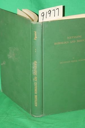 Imagen del vendedor de Acetylene Homologs and Derivatives a la venta por Princeton Antiques Bookshop