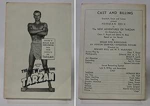 The New Adventures of Tarzan Cast and Billing Press Book (1935)