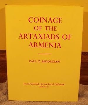Seller image for Coinage of the Artaxiads of Armenia for sale by M and N Books and Treasures