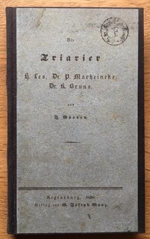 Seller image for Die Triarier. H. Leo, Dr. P. Marheinecke, Dr. K. Bruno. for sale by Antiquariat Lohmann