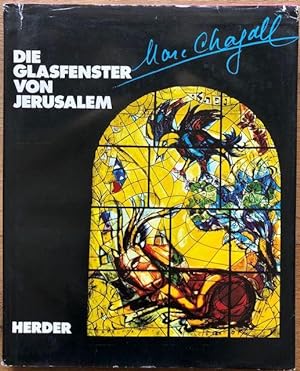 Image du vendeur pour Marc Chagall. Die Glasfenster von Jerusalem. Einfhrung v. J. Leymarie. mis en vente par Antiquariat Lohmann