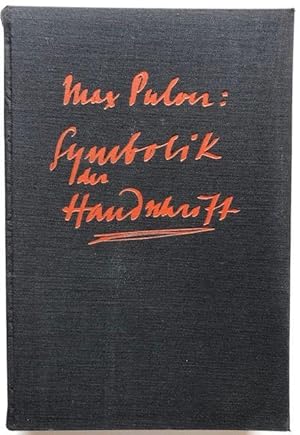 Bild des Verkufers fr Symbolik der Handschrift. zum Verkauf von Antiquariat Lohmann